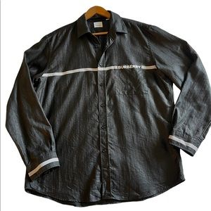 Authentic Burberry black shirt